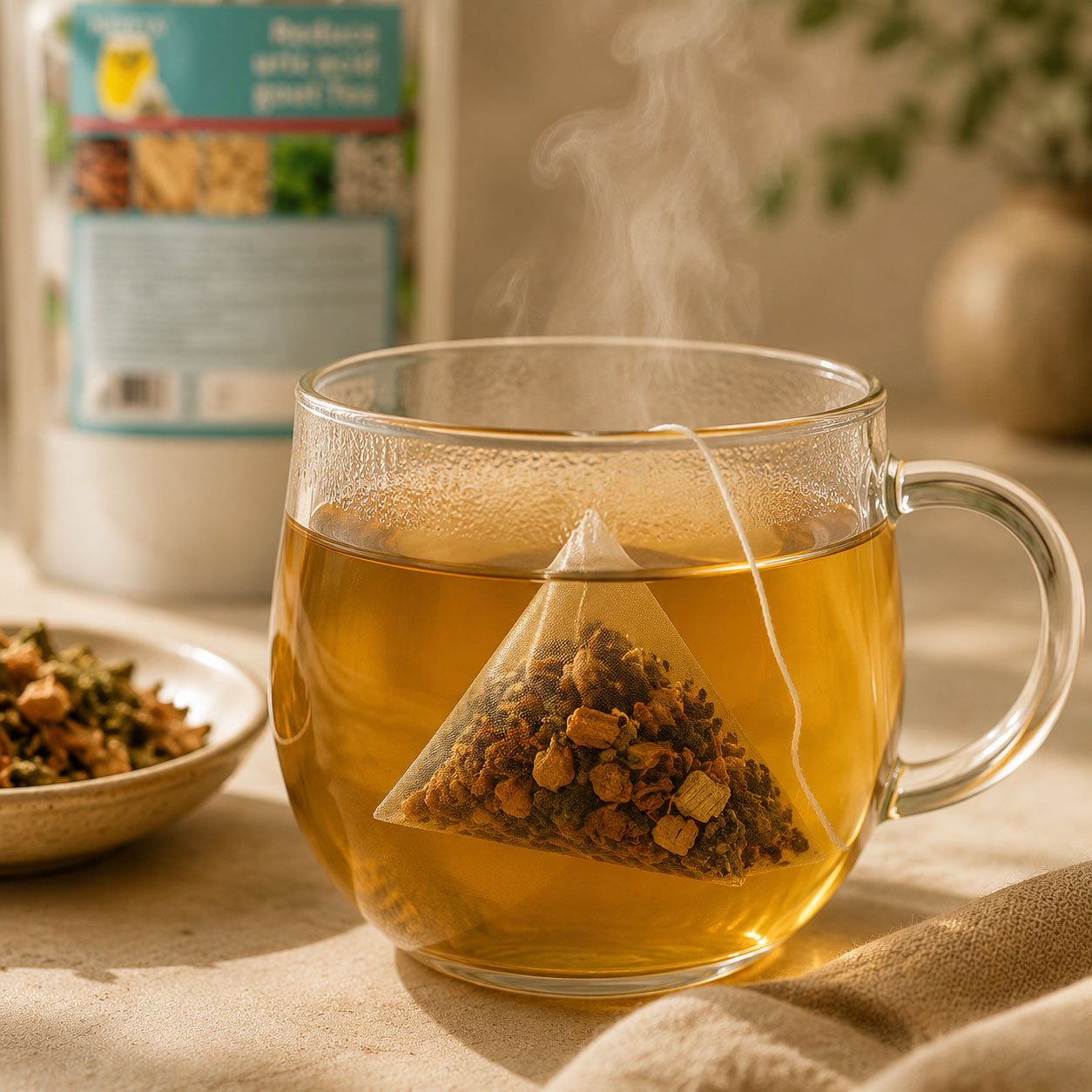 Herbal Wellness Tea Chicory Botanical Blend Daily Balance Infusion
