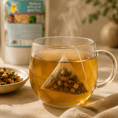 Herbal Wellness Tea Chicory Botanical Blend Daily Balance Infusion