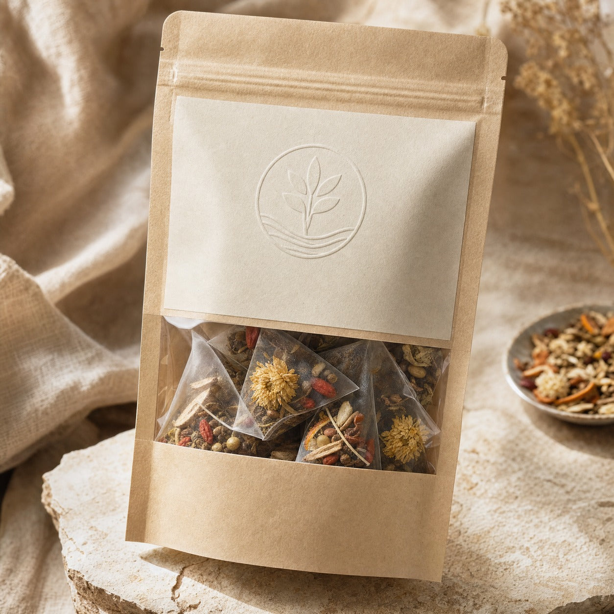 Chrysanthemum Cassia Herbal Tea Bags