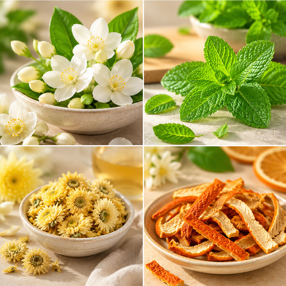 HEAYEE Jasmine Mint Refresh Tea