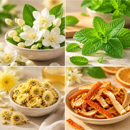HEAYEE Jasmine Mint Refresh Tea