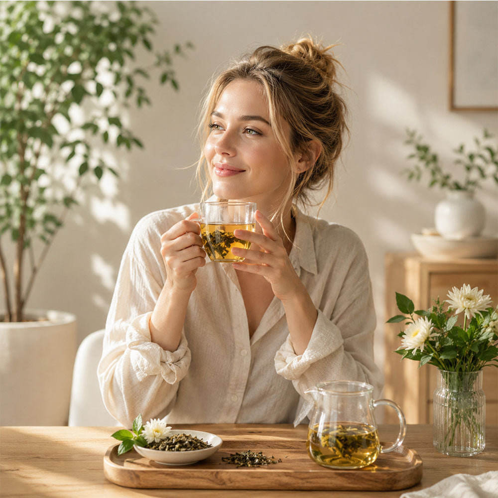 HEAYEE Jasmine Mint Refresh Tea