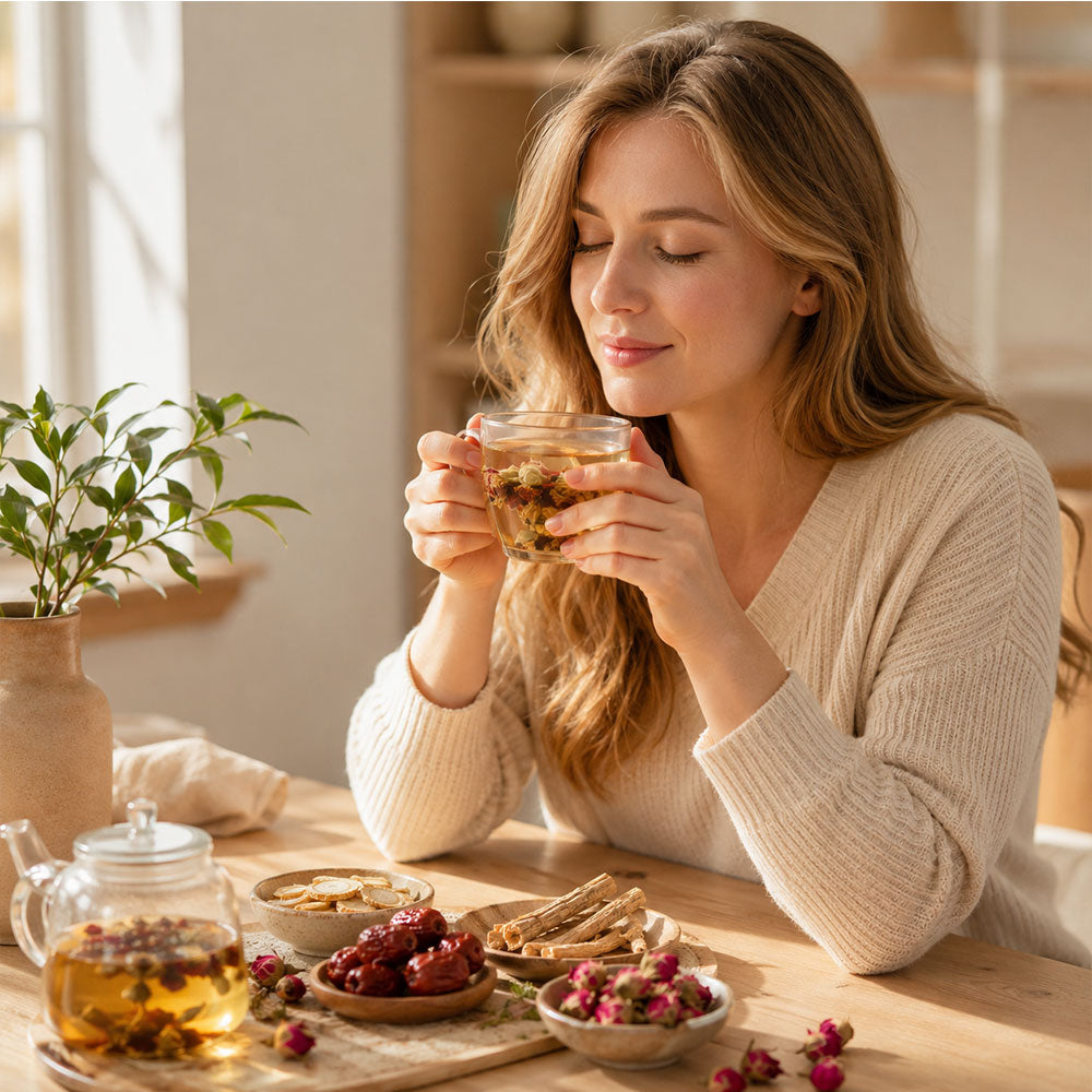 HEAYEE Daily Vitality Codonopsis & Astragalus Tea