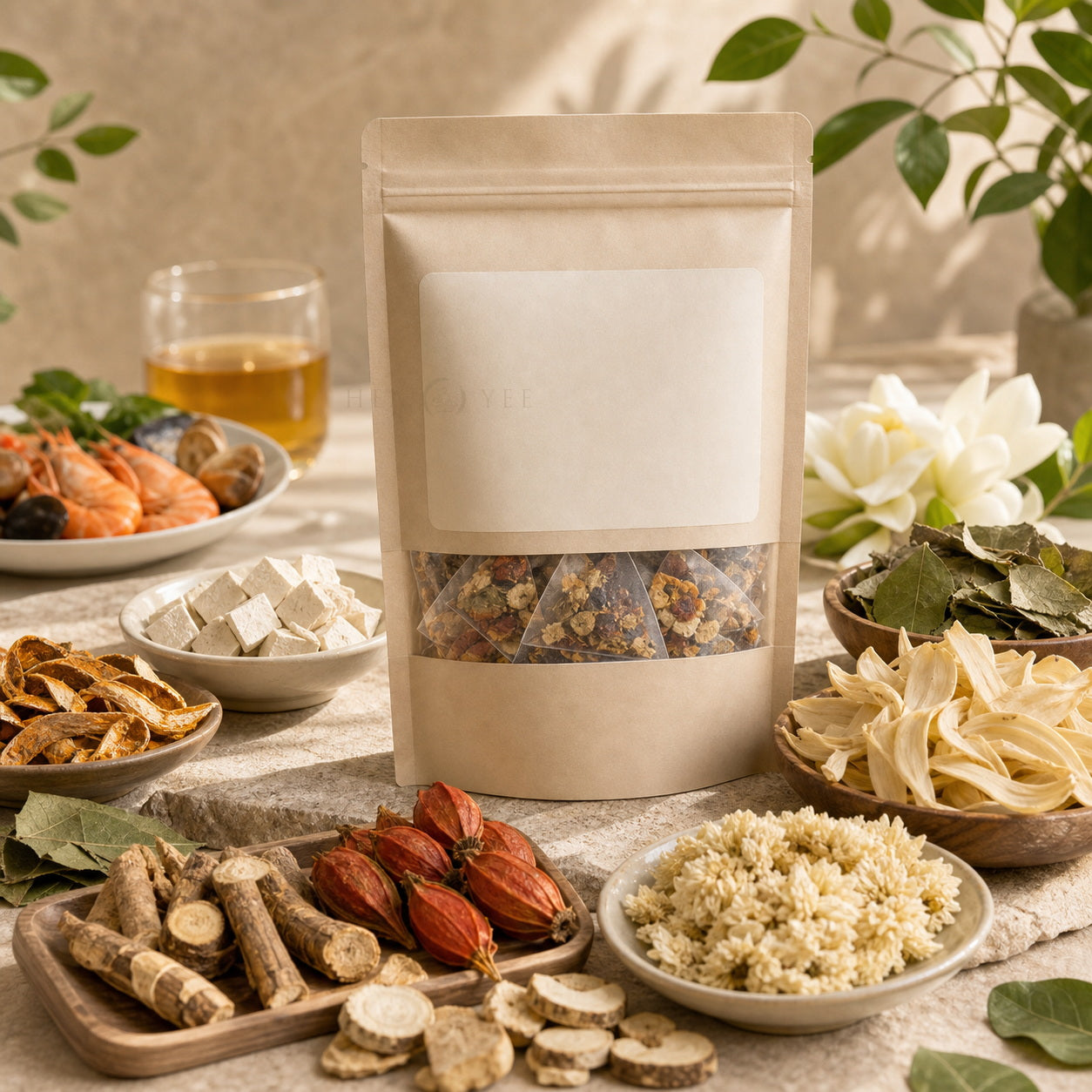 Chicory Gardenia Herbal Tea Bags