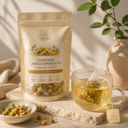 Herbal Wellness Tea Chamomile Floral Botanical Blend Daily Comfort Tea