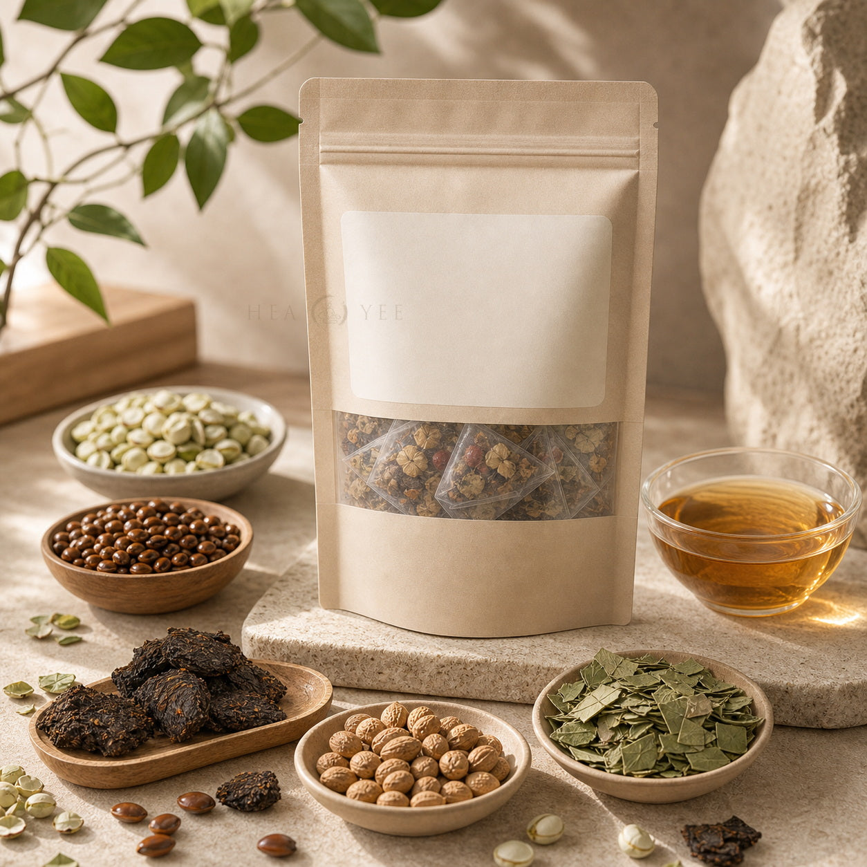 Cassia Seed & Lotus Herbal Tea Bags
