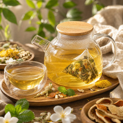 Jasmine Mint Green Herbal Tea Bags