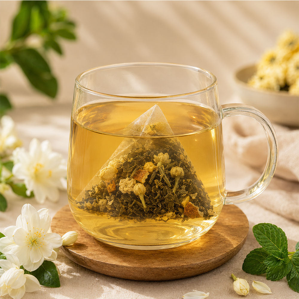 HEAYEE Jasmine Mint Refresh Tea