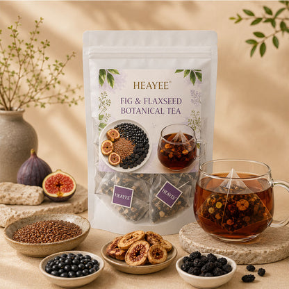 HEAYEE Fig & Flaxseed Botanical Tea