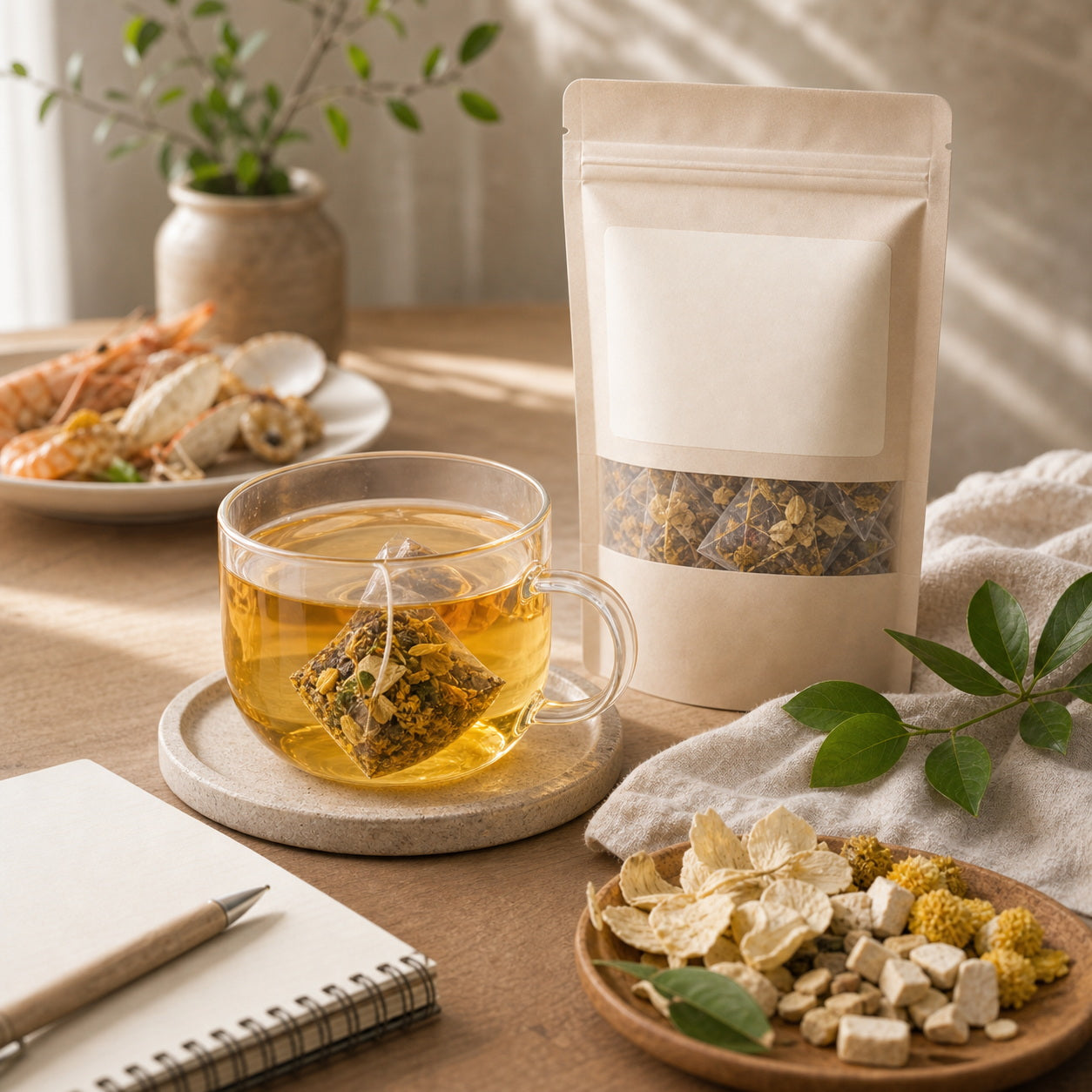 Chicory Gardenia Herbal Tea Bags