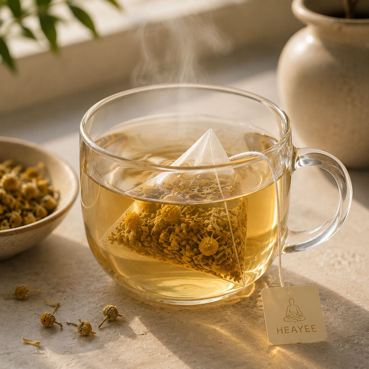 Herbal Wellness Tea Chamomile Floral Botanical Blend Daily Comfort Tea