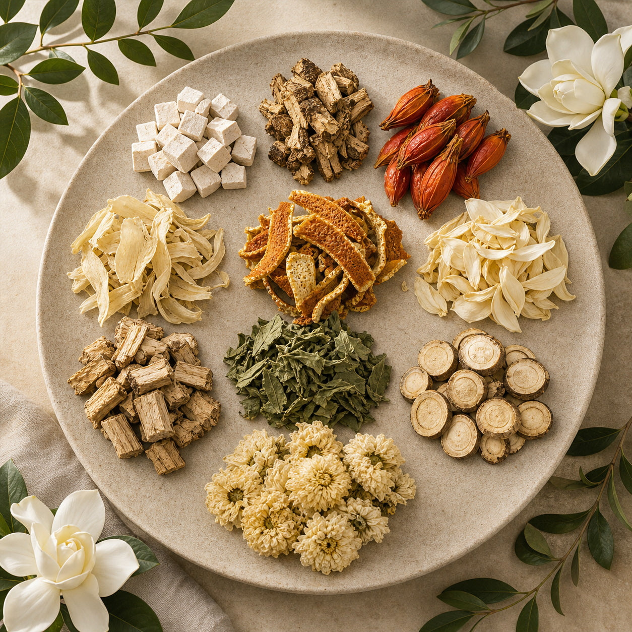 Chicory Gardenia Herbal Tea Bags