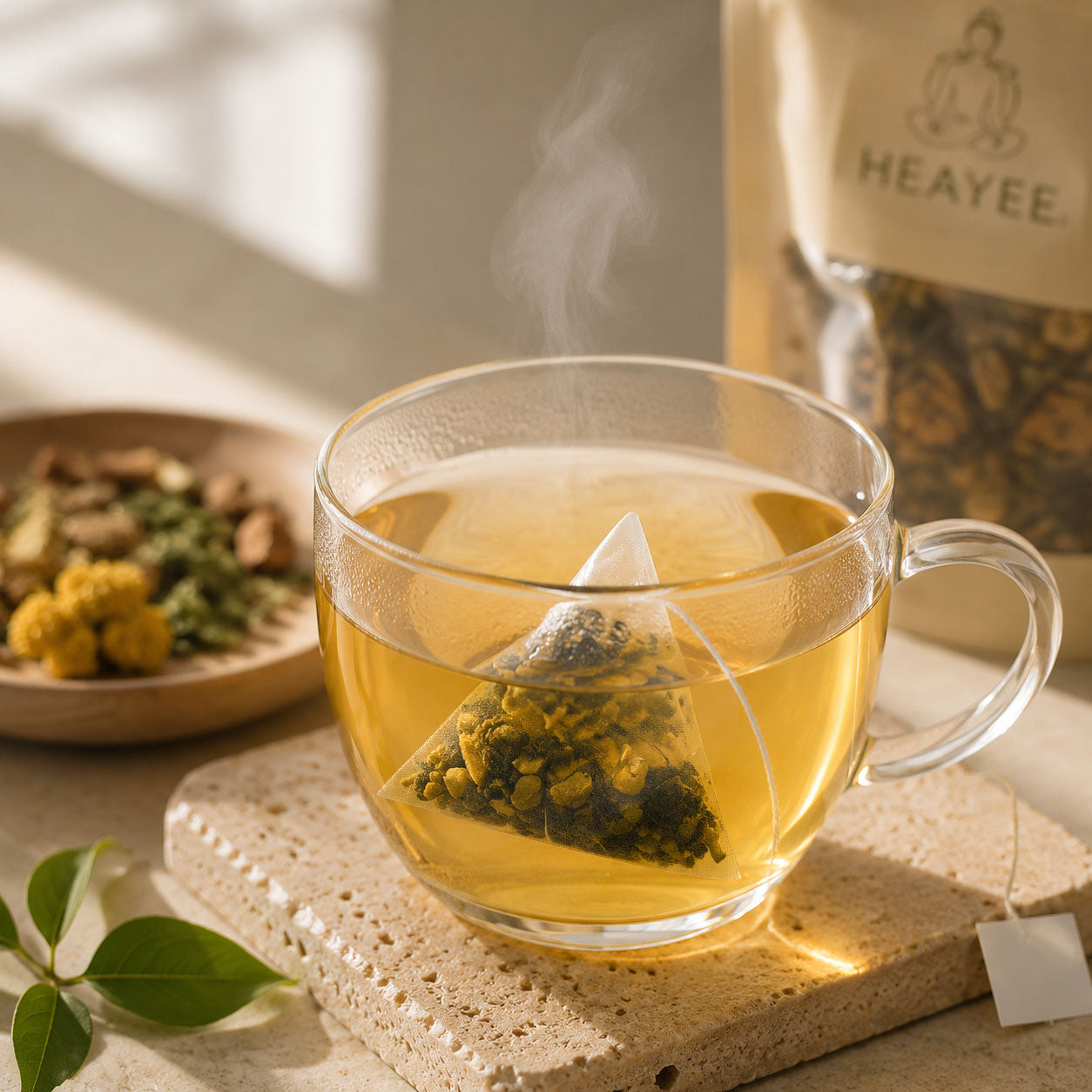 Herbal Wellness Tea Botanical Blend Daily Balance Infusion