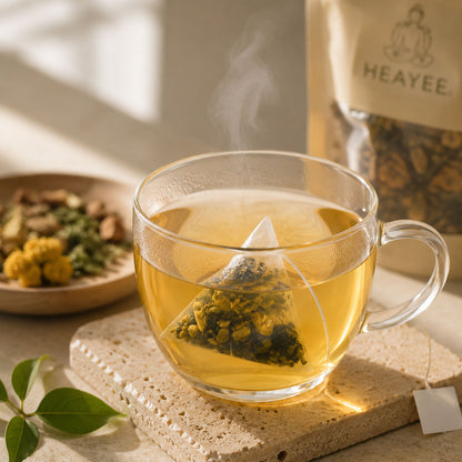 Herbal Wellness Tea Botanical Blend Daily Balance Infusion