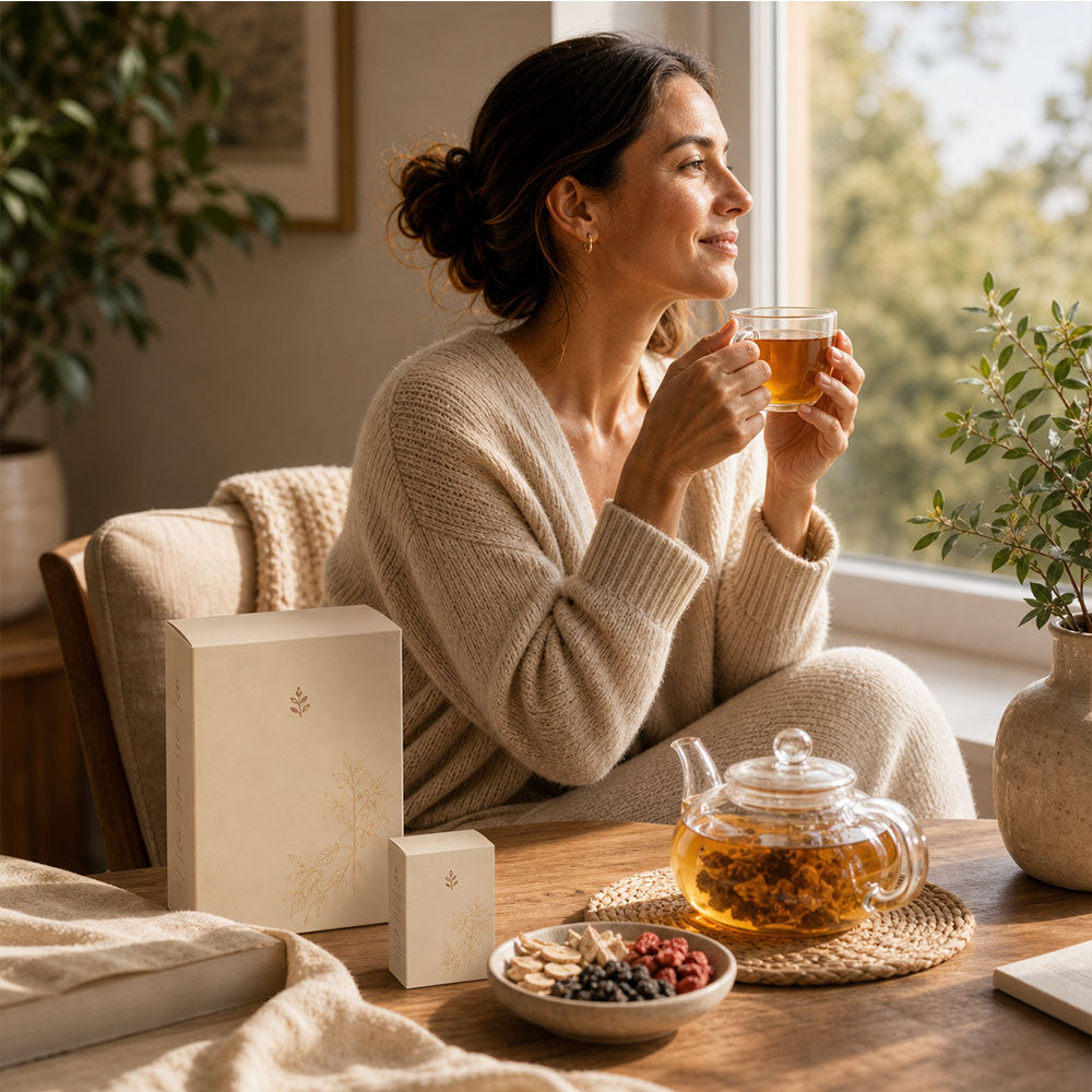 HEAYEE Daily Balance Chicory & Gardenia Tea