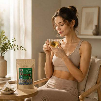 Herbal Wellness Tea Botanical Blend Daily Balance Infusion