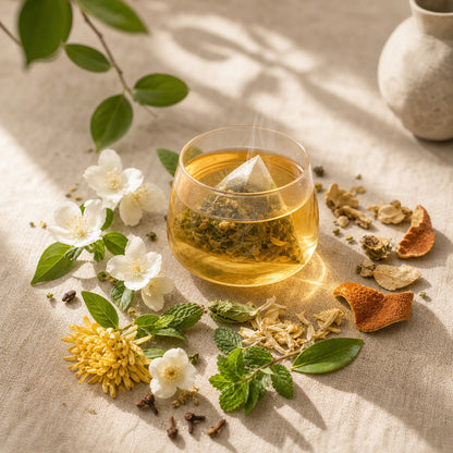 Jasmine Mint Green Herbal Tea Bags