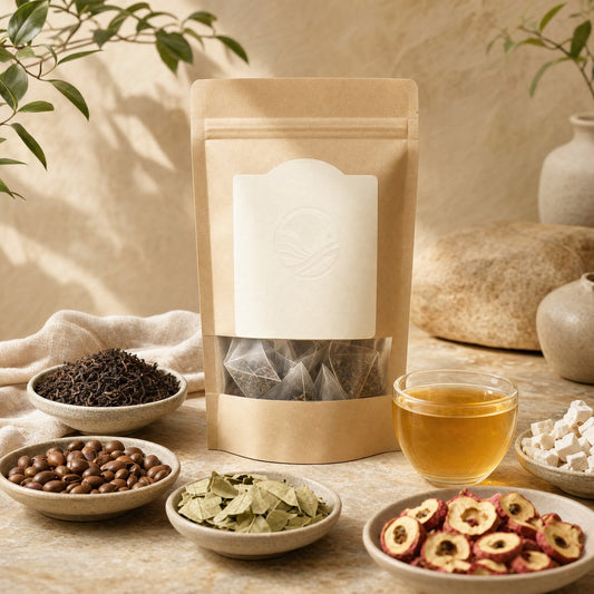 Digestive Rhythm Pu-erh Cassia Herbal Tea Bags