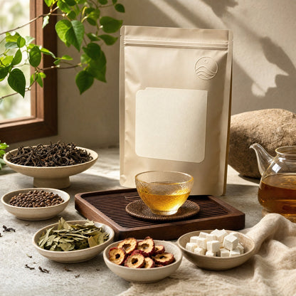 Digestive Rhythm Pu-erh Cassia Herbal Tea Bags