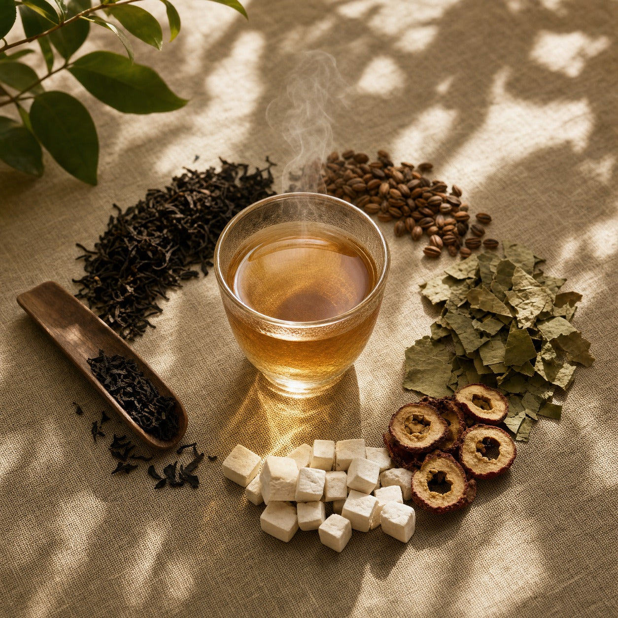 Digestive Rhythm Pu-erh Cassia Herbal Tea Bags