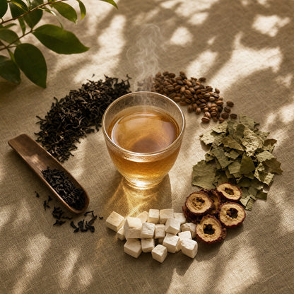 Digestive Rhythm Pu-erh Cassia Herbal Tea Bags